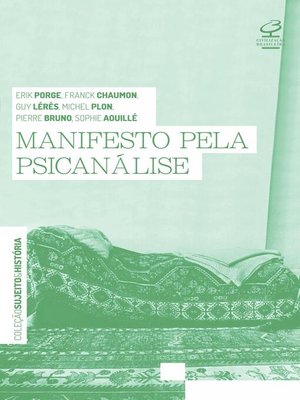 cover image of Manifesto pela psicanálise